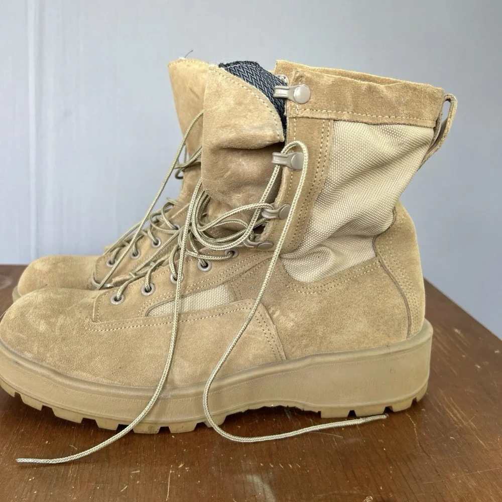 Wellco Desert Hot Weather Military Combat Flight Boots Size 11R US 289-104